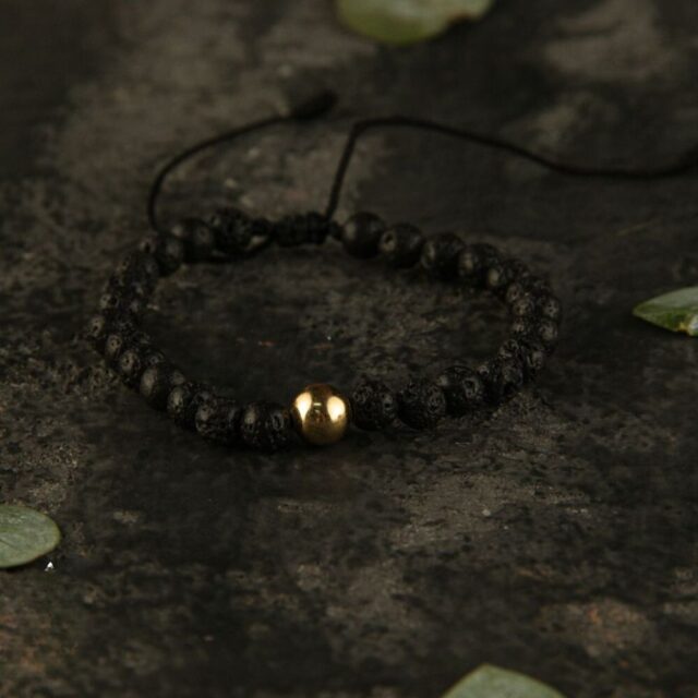 Clasic Volcanica + Oro Laminado 18k