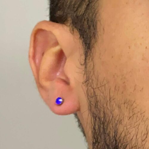 Topos de circón blue con imán