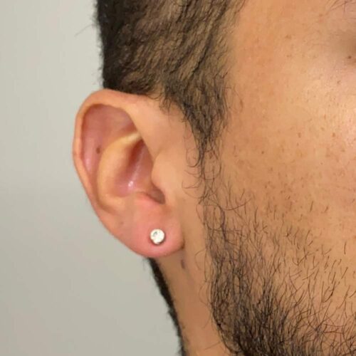 Topos de circón white con imán