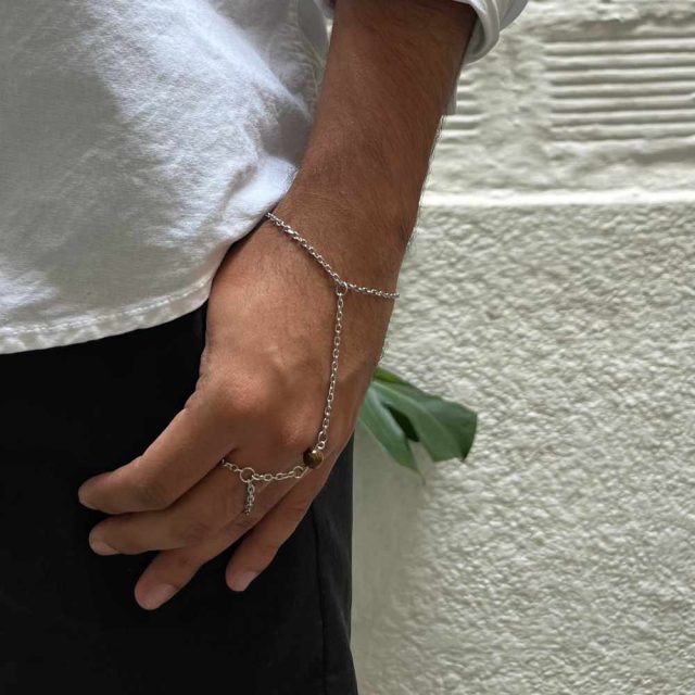 Pulsera de anillo Anubis