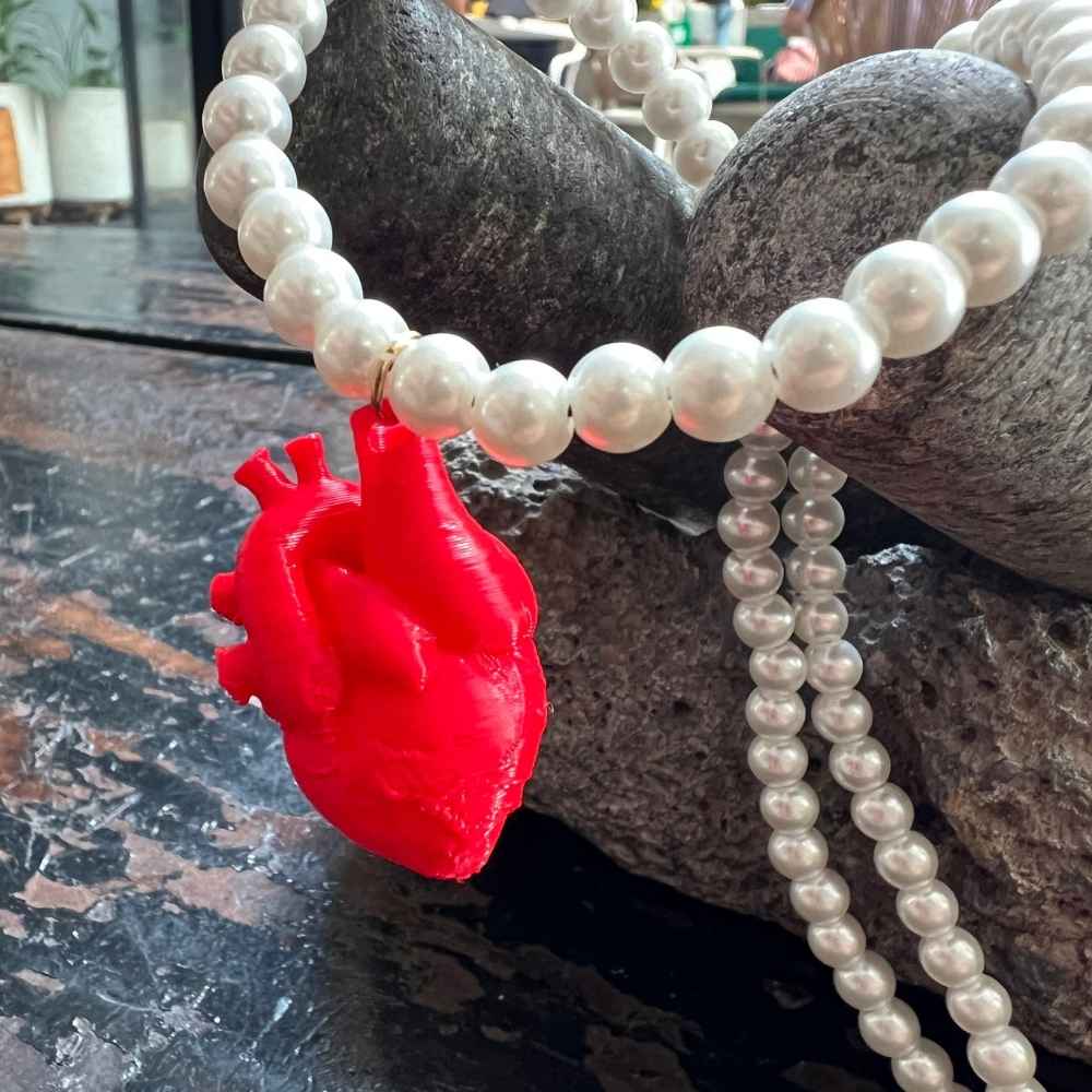 Perlas Corazón Red-Realism