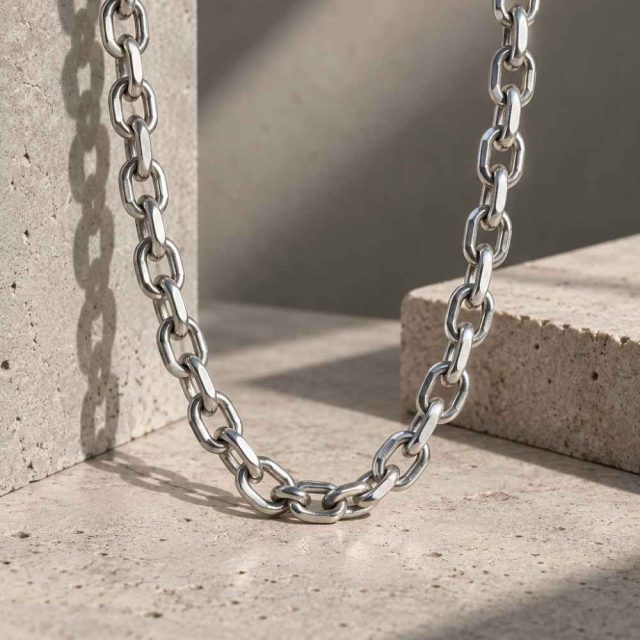 Cadena Kronos Silver