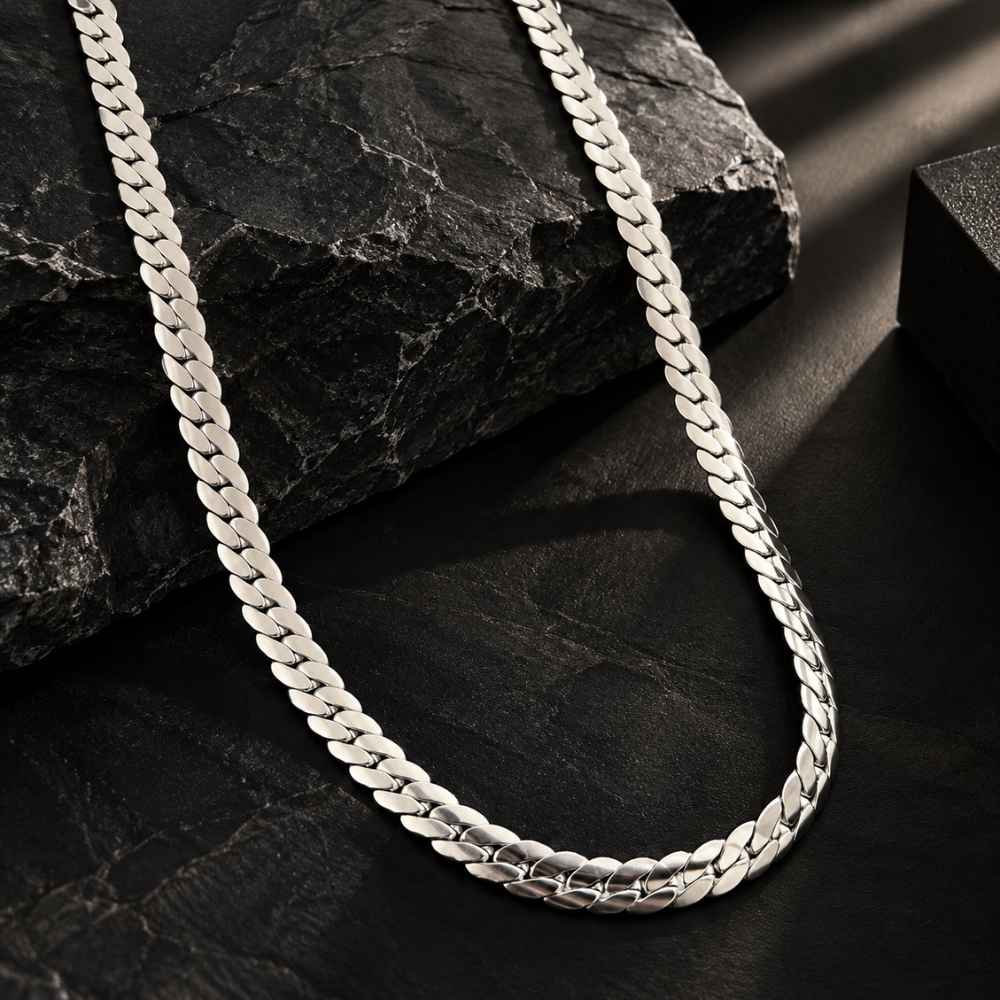 Cadena Titan Silver