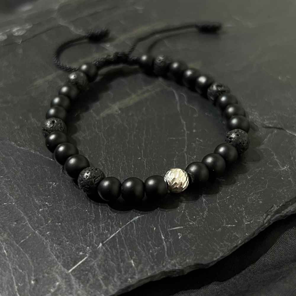 Pulsera Volcanic Silver